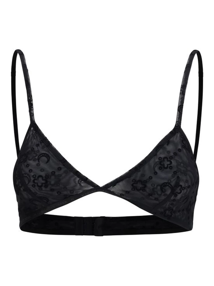 Black Polyamide Bra
