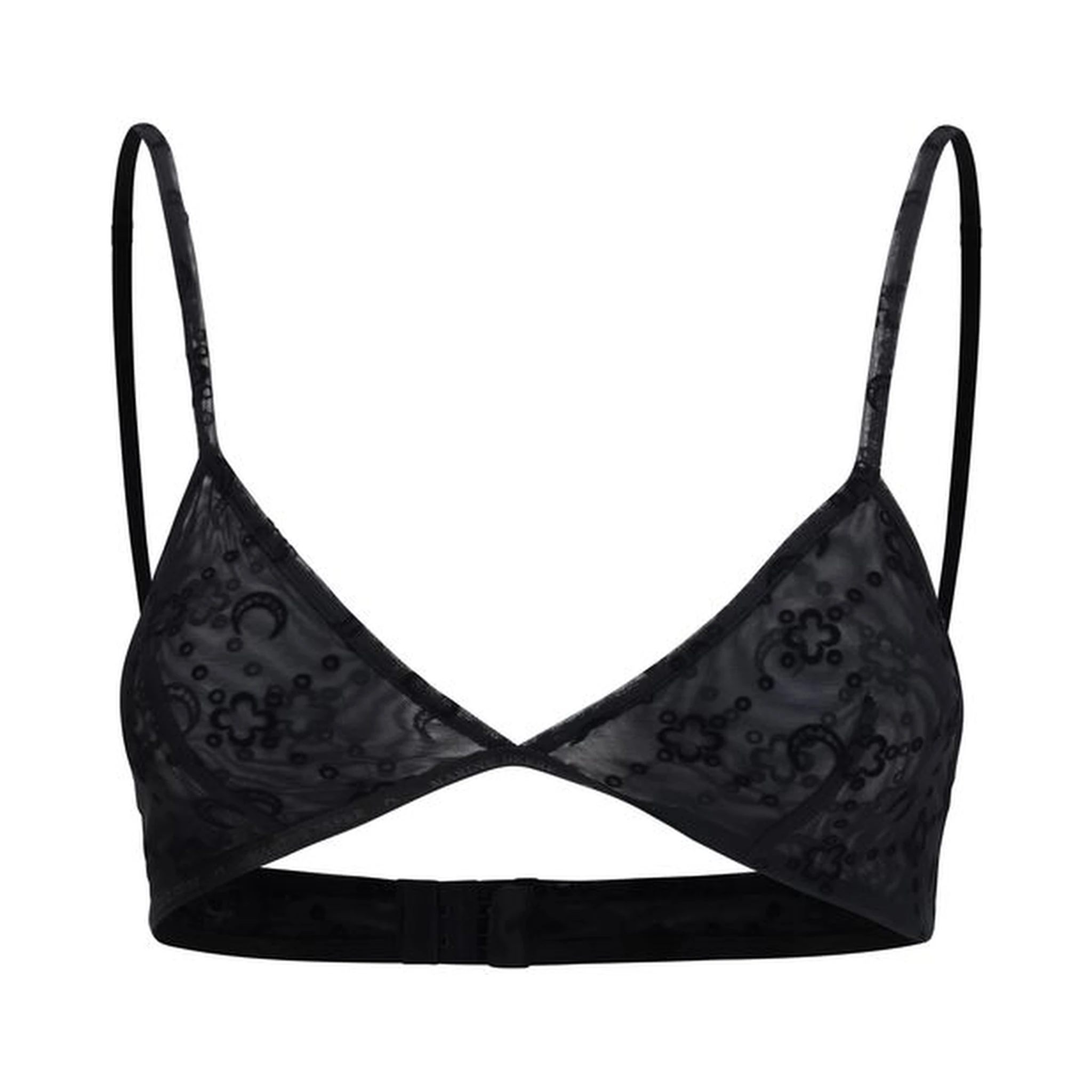 Black Polyamide Bra