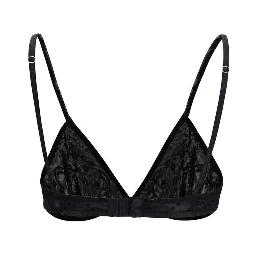 Black Polyamide Bra