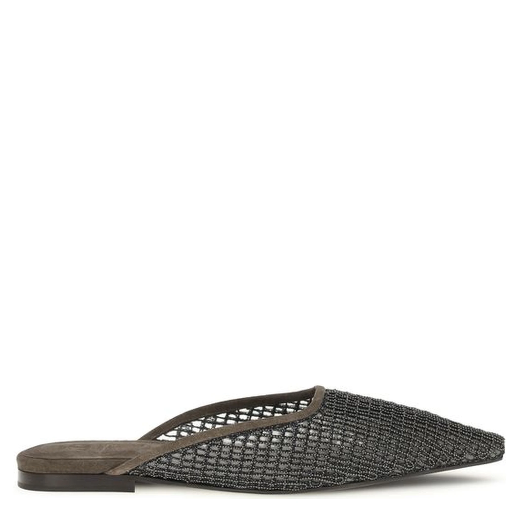 Brown Calf Leather Bos Taurus Ballet Flats