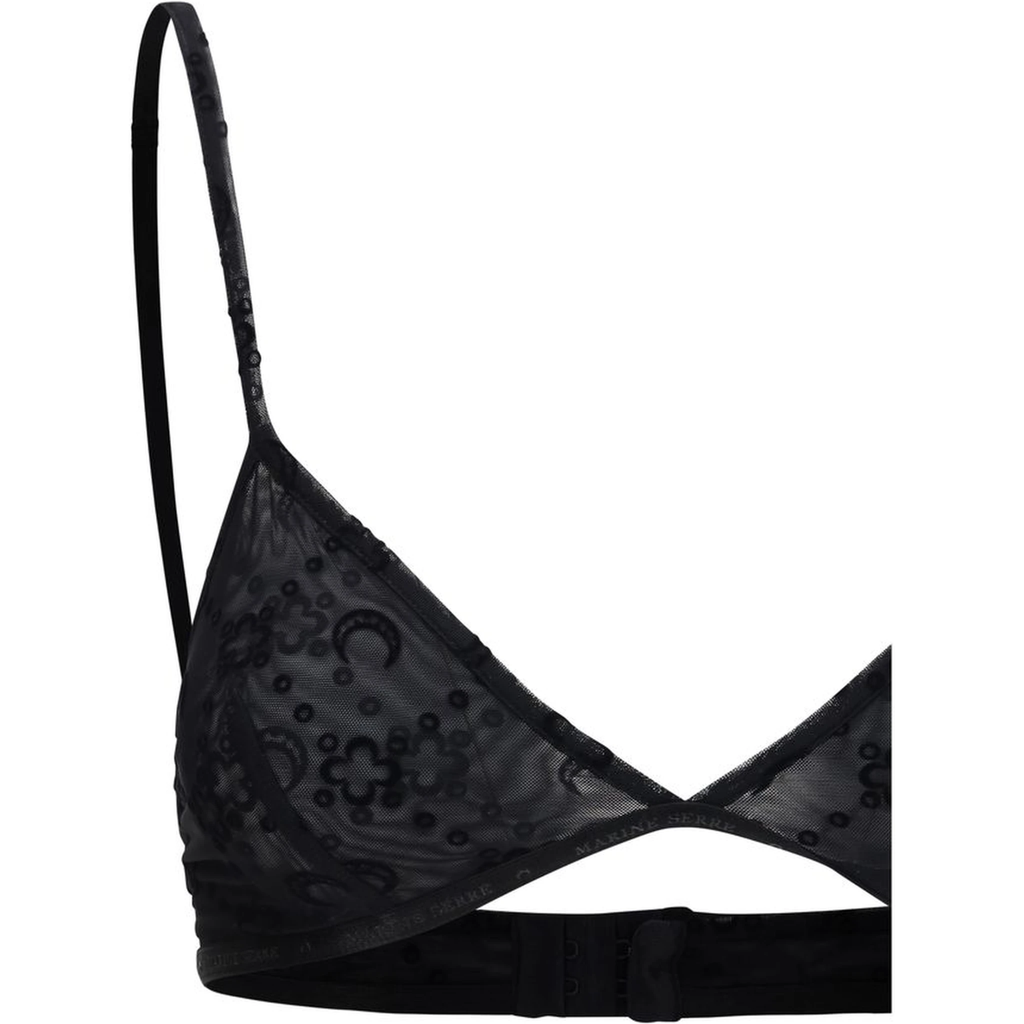 Black Polyamide Bra