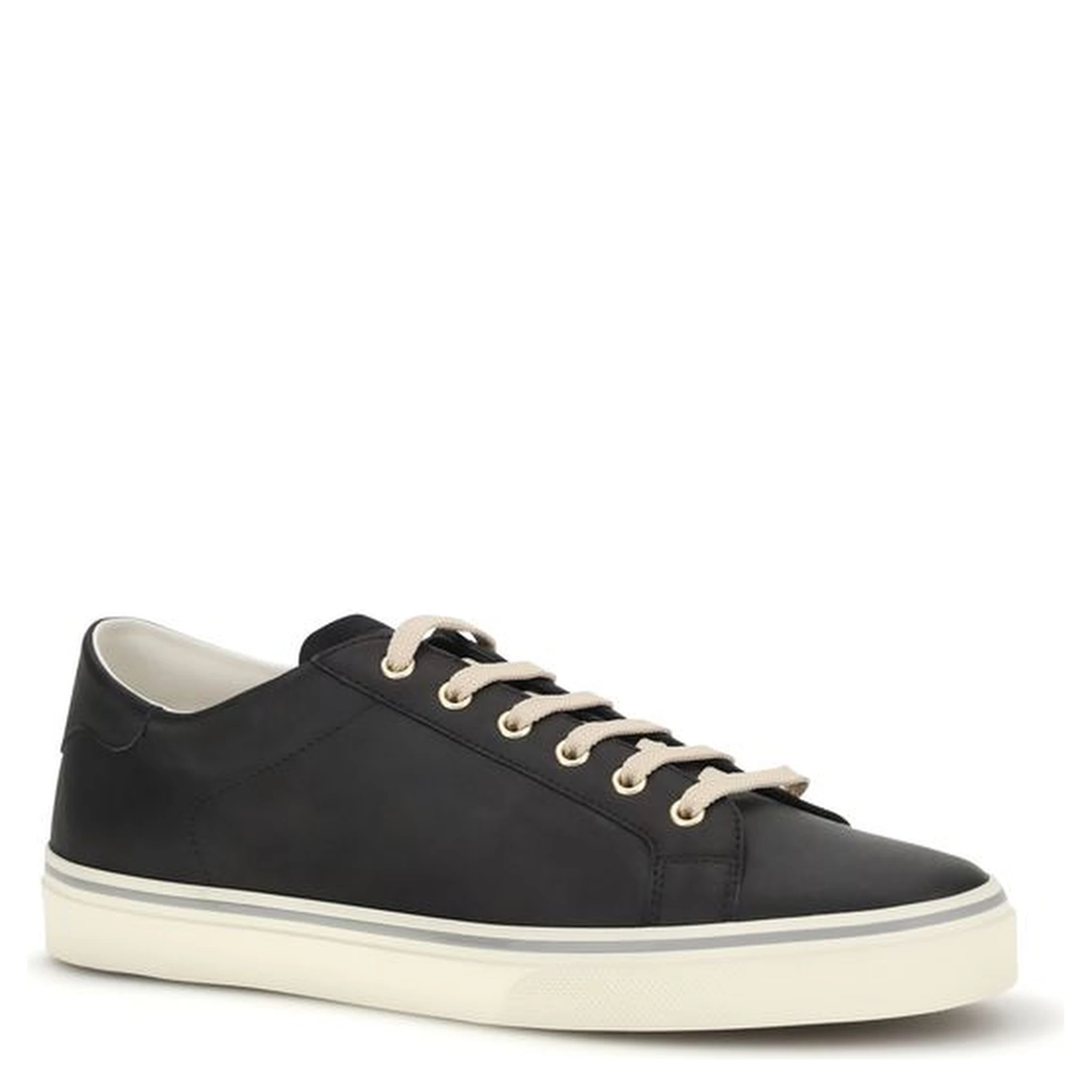 Black Calf Leather Bos Taurus Low Top Sneakers