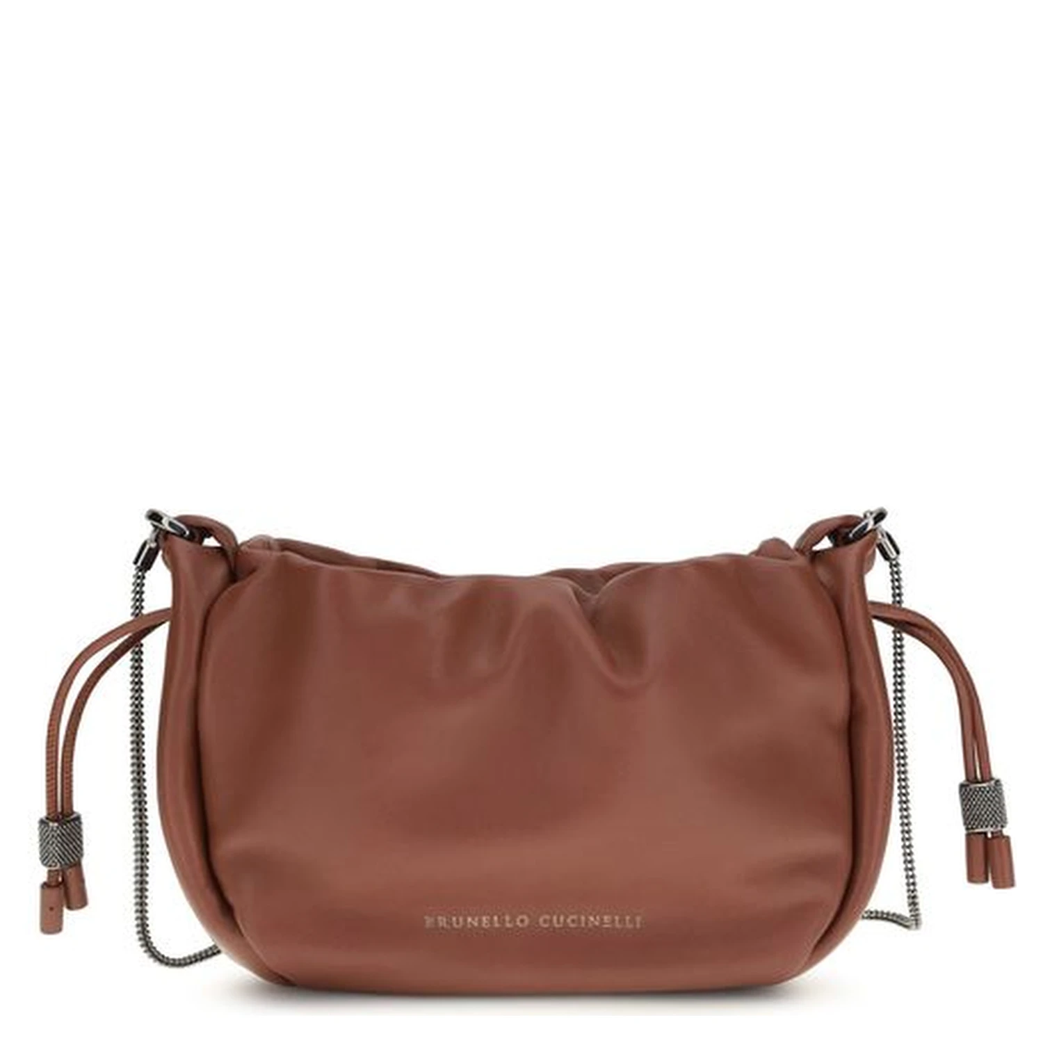Brown Calf Leather Bos Taurus Shoulder Bag