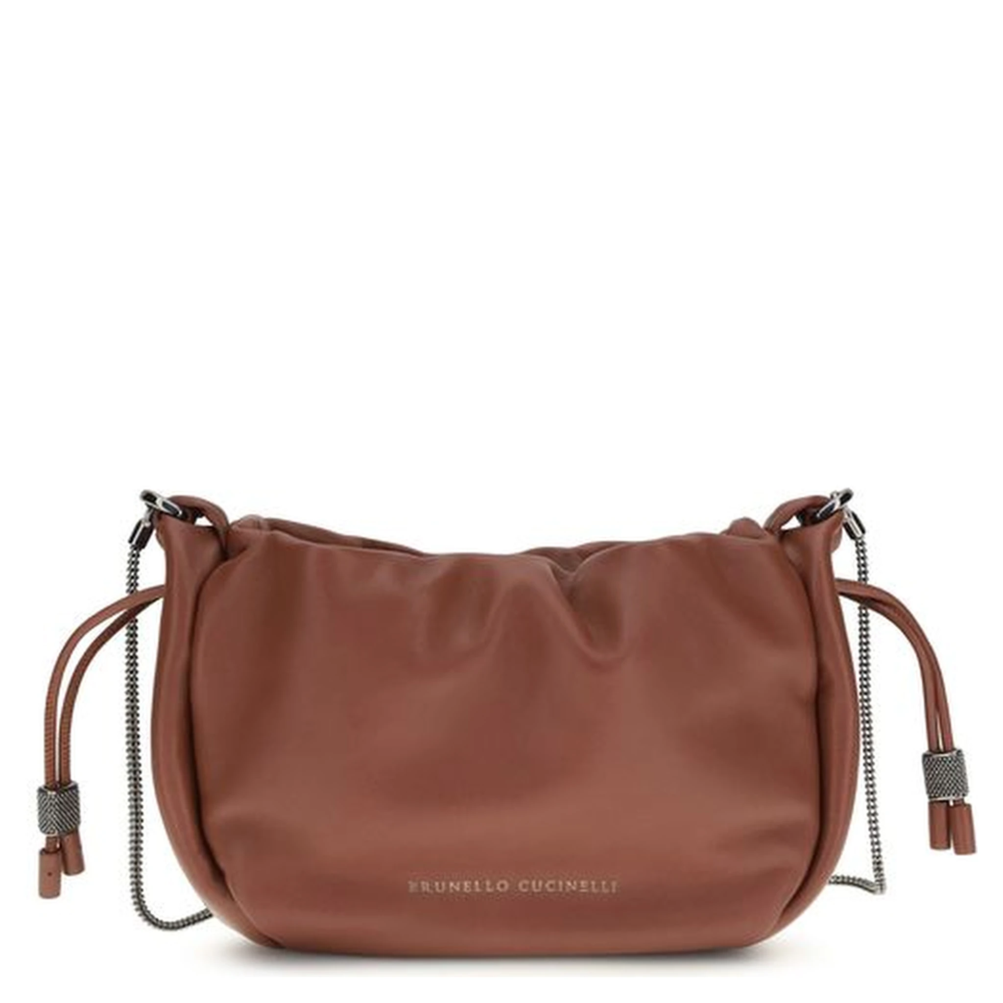 Brown Calf Leather Bos Taurus Shoulder Bag