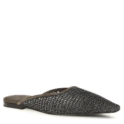 Brown Calf Leather Bos Taurus Ballet Flats