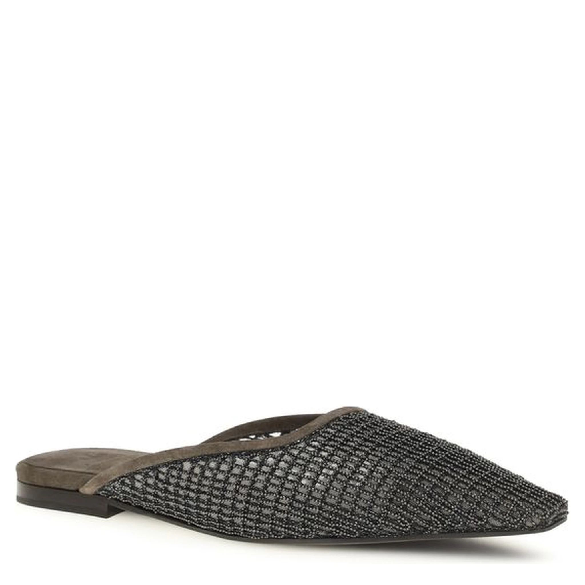 Brown Calf Leather Bos Taurus Ballet Flats