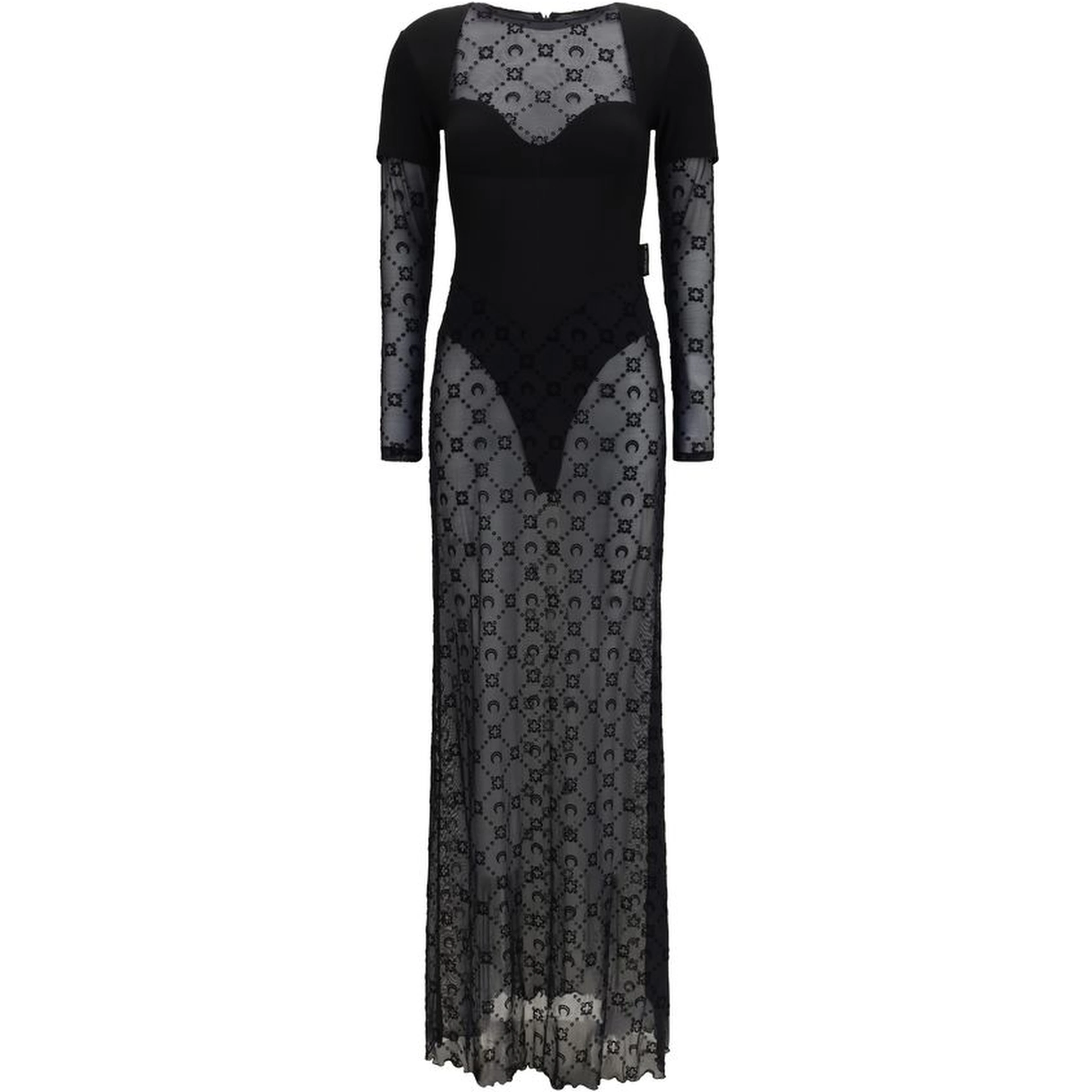 Black Polyamide Jumpsuit