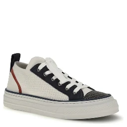 Multicolor Cotton Low Top Sneakers