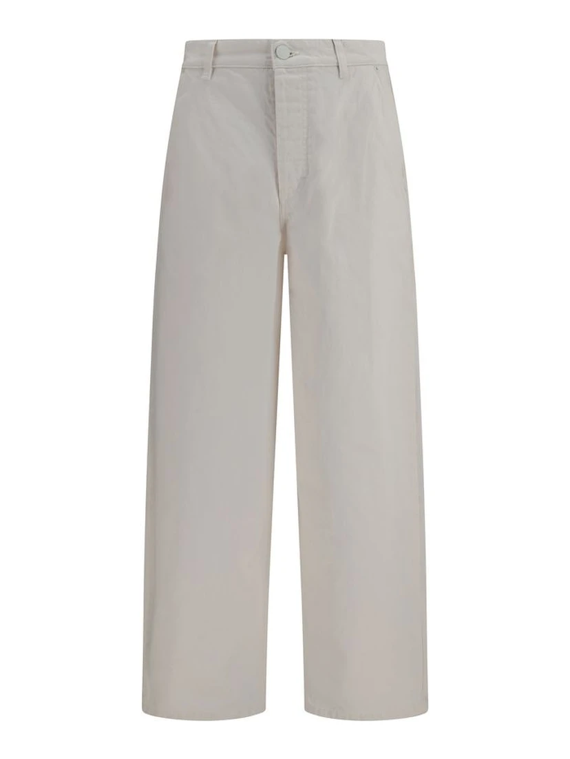 White Cotton Jeans Denim