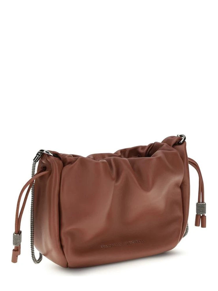 Brown Calf Leather Bos Taurus Shoulder Bag alternative