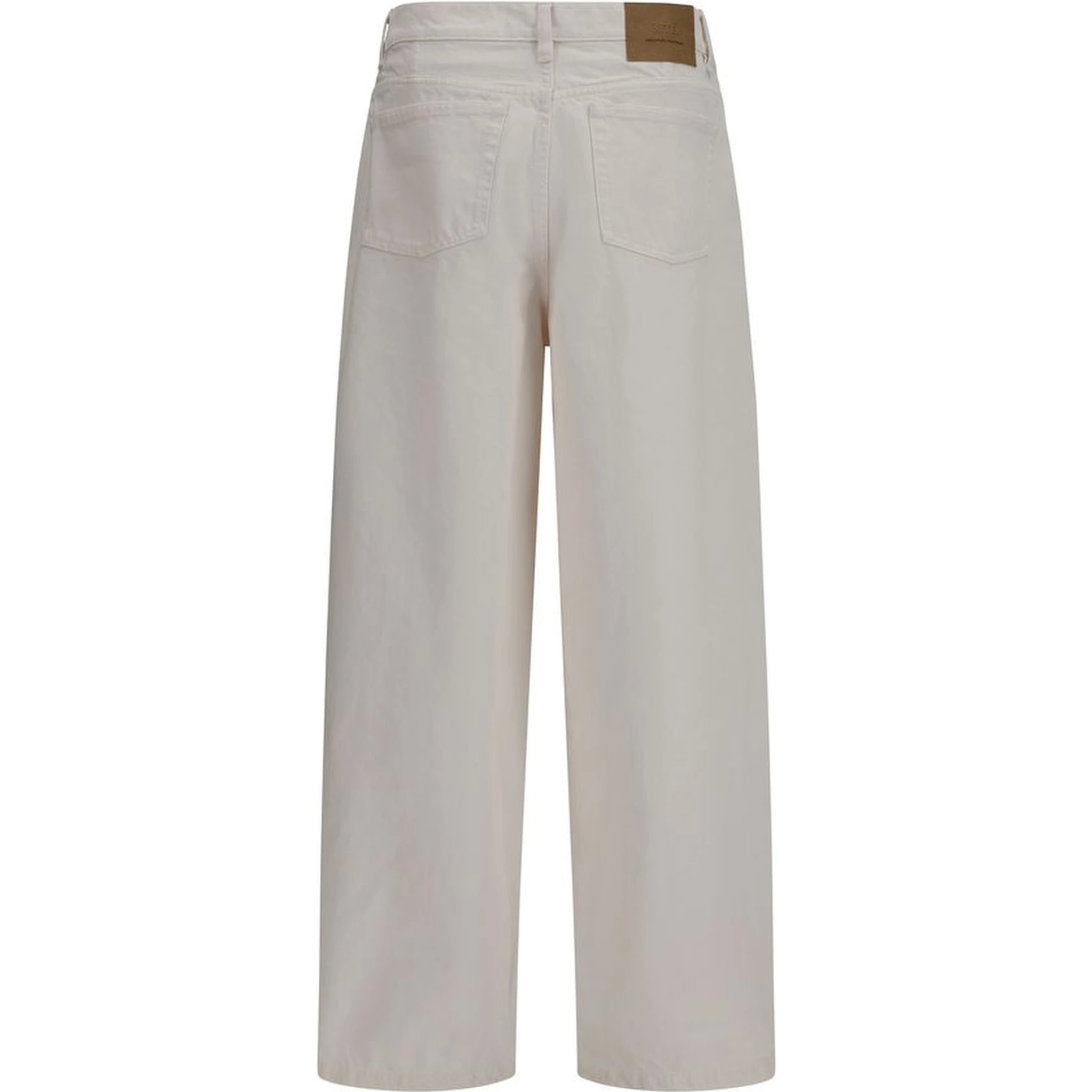 White Cotton Jeans Denim