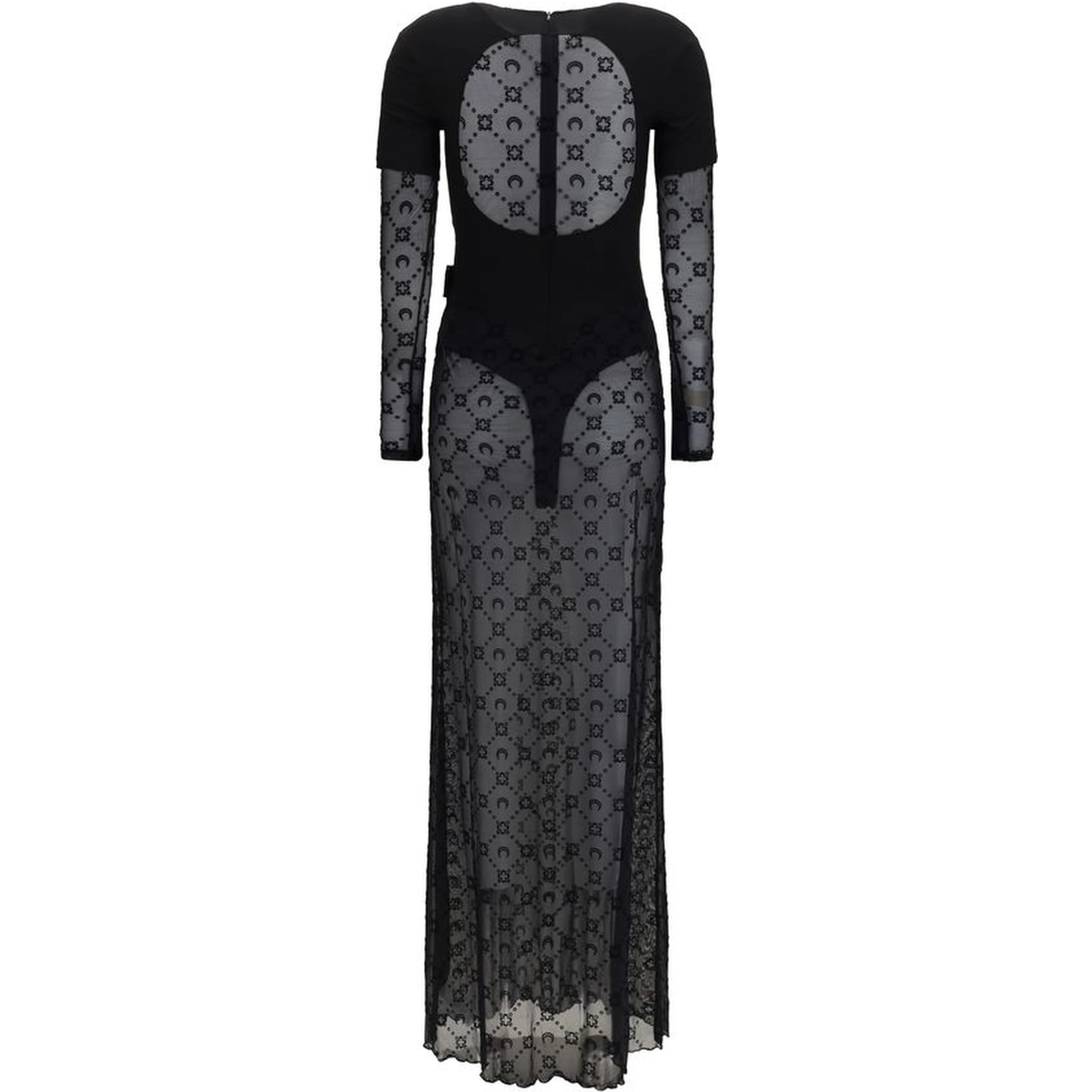 Black Polyamide Jumpsuit