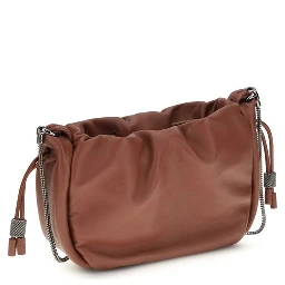 Brown Calf Leather Bos Taurus Shoulder Bag