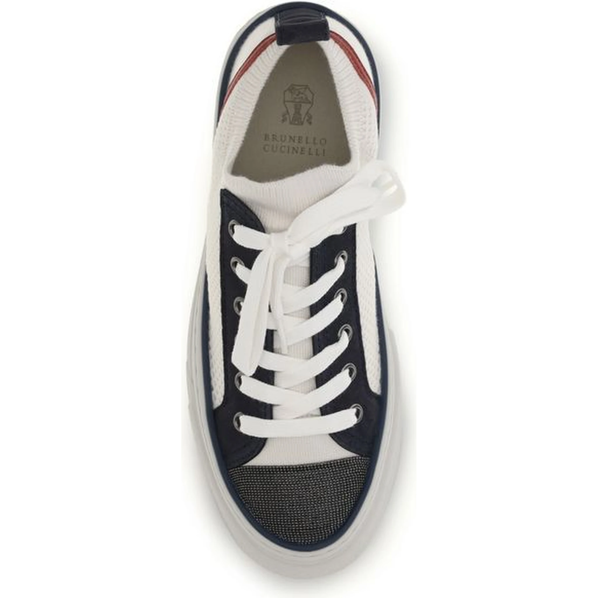 Multicolor Cotton Low Top Sneakers