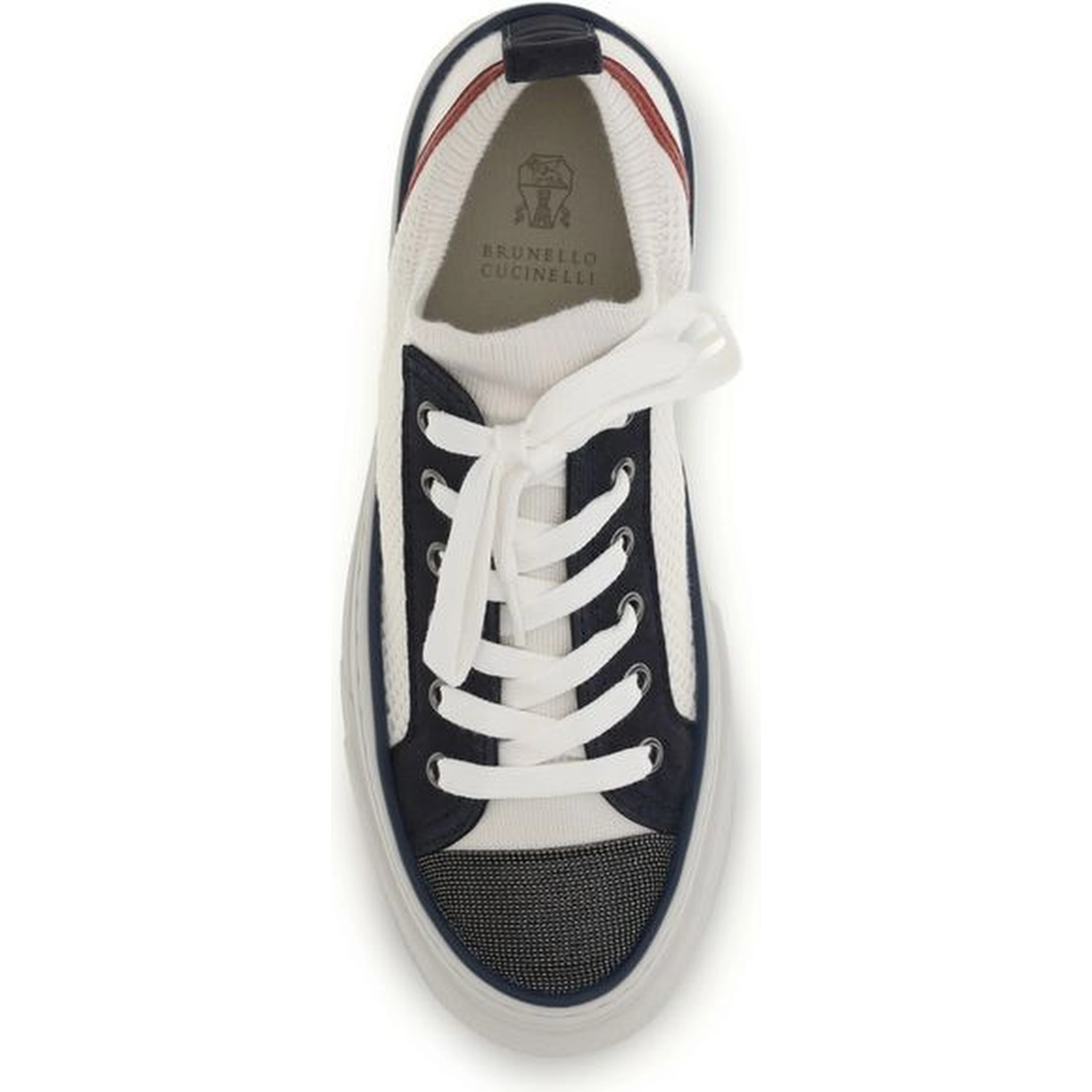 Multicolor Cotton Low Top Sneakers