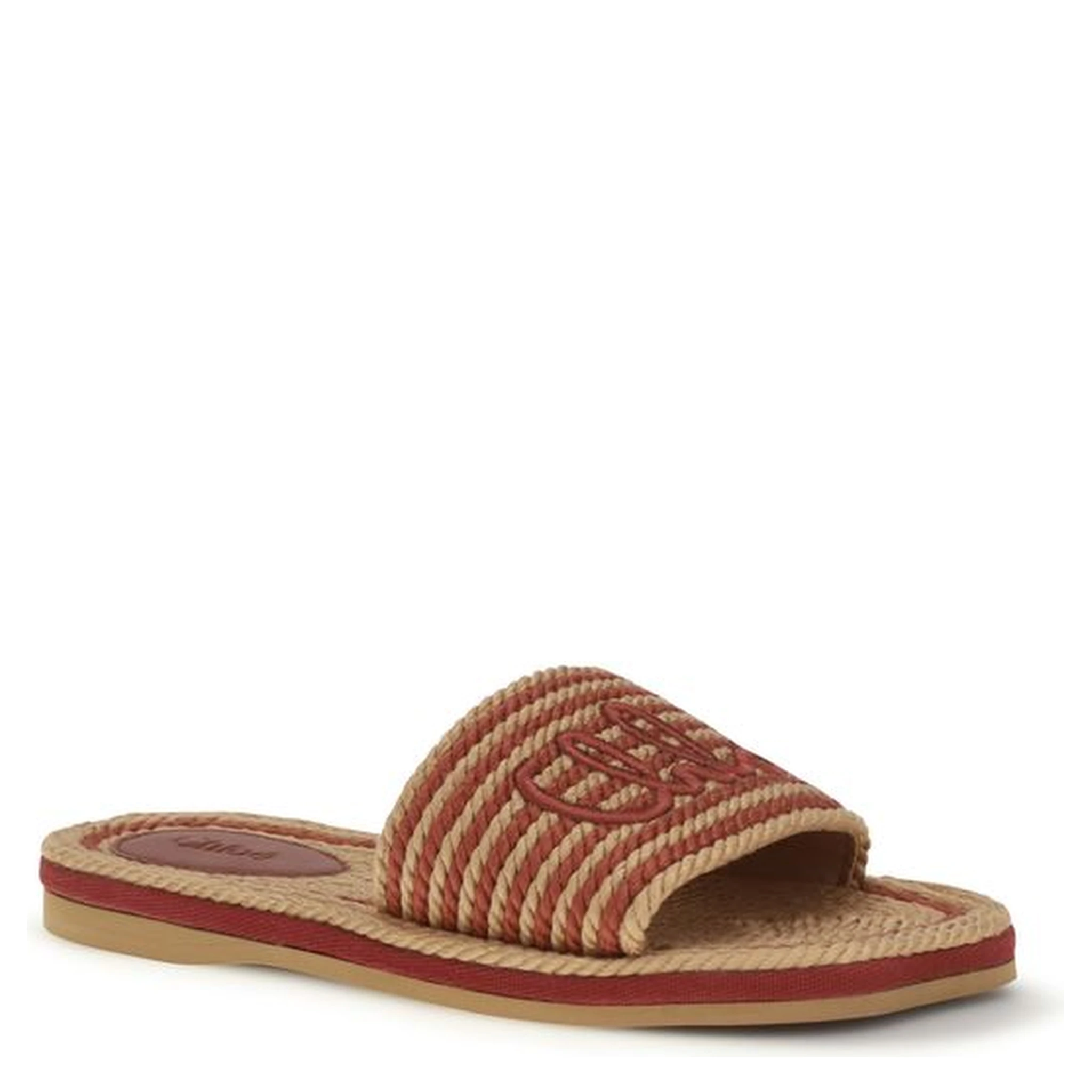 Brown Lamb Ovis Aries Aries Flat Sandals