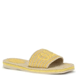 Beige Lamb Ovis Aries Aries Flat Sandals