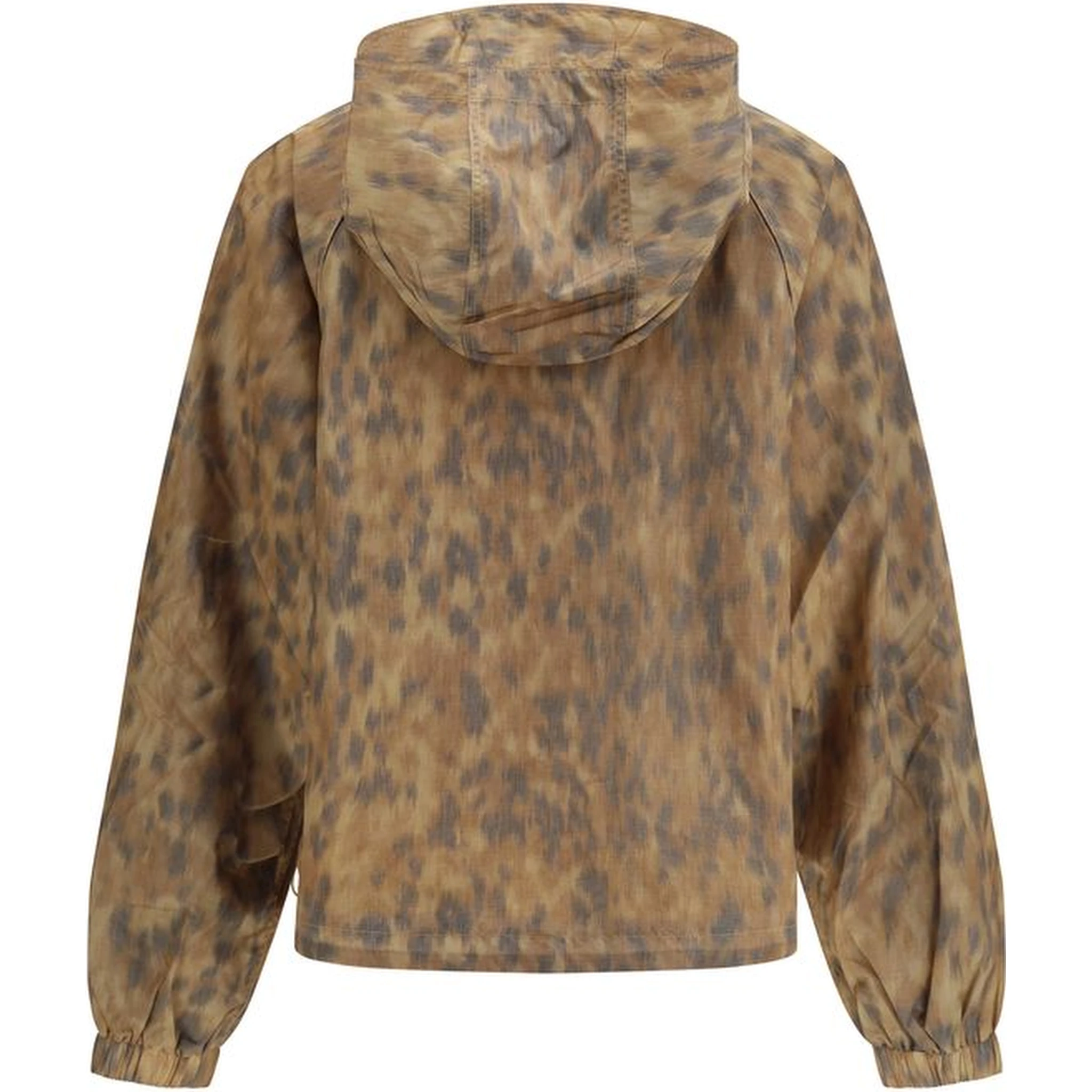 Beige Polyamide Shell Jacket