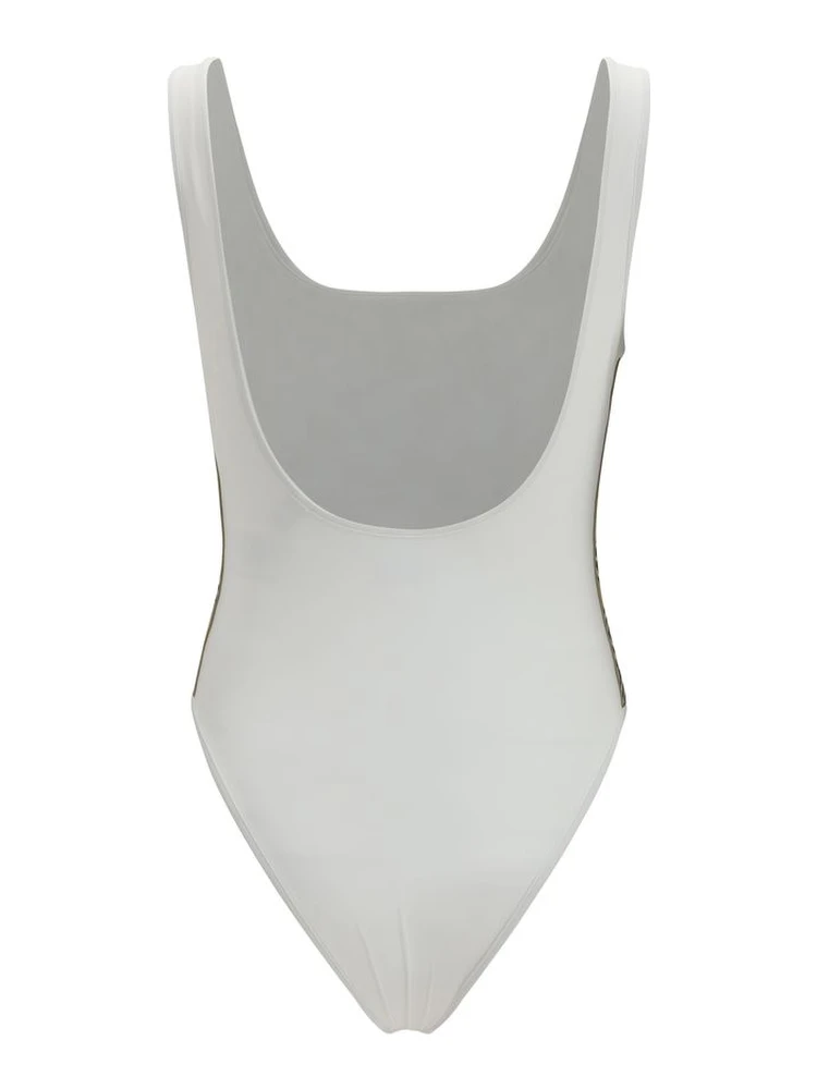 White Polyamide One-Piece Swimsuit alternative