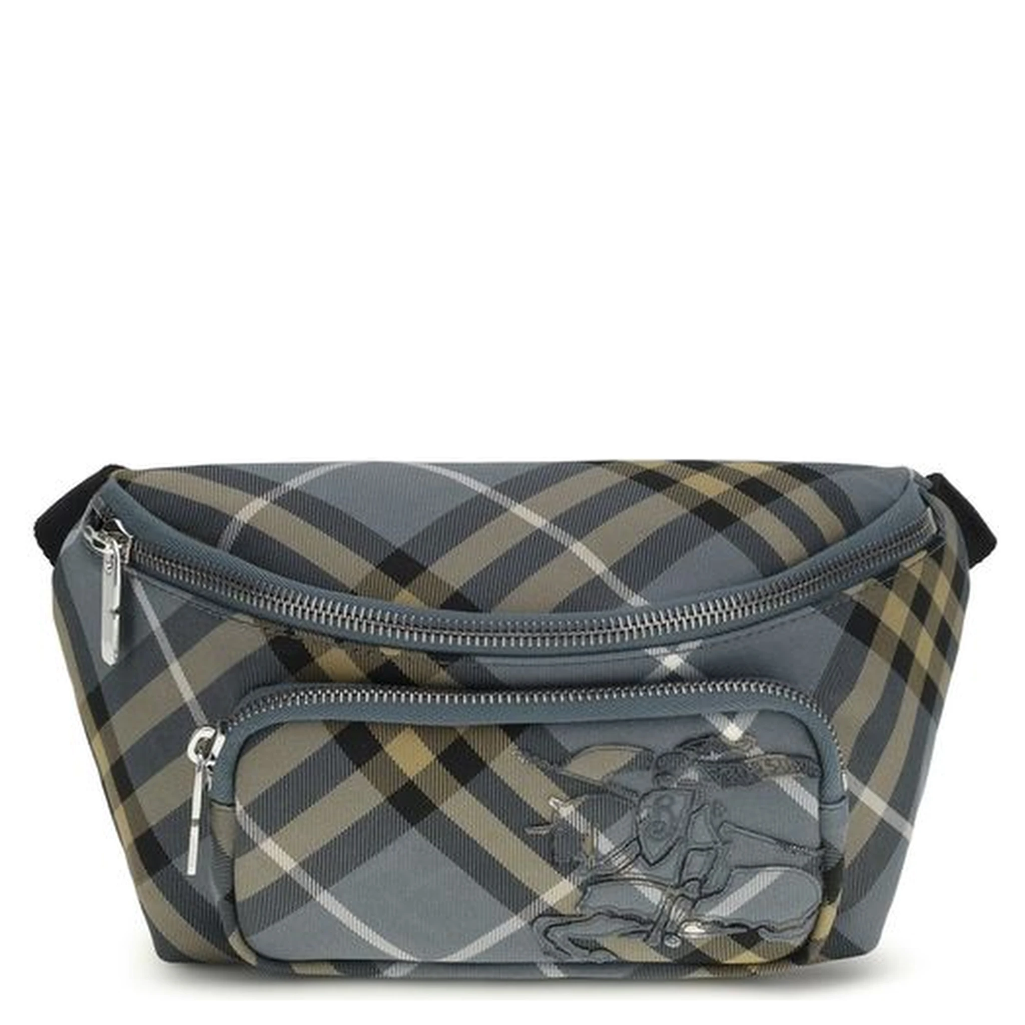 Multicolor Nylon Clutch Bag
