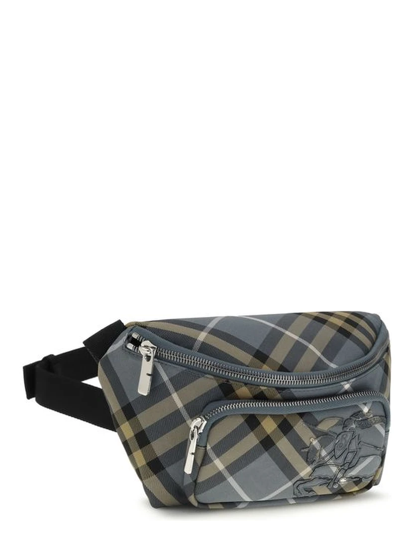 Multicolor Nylon Clutch Bag