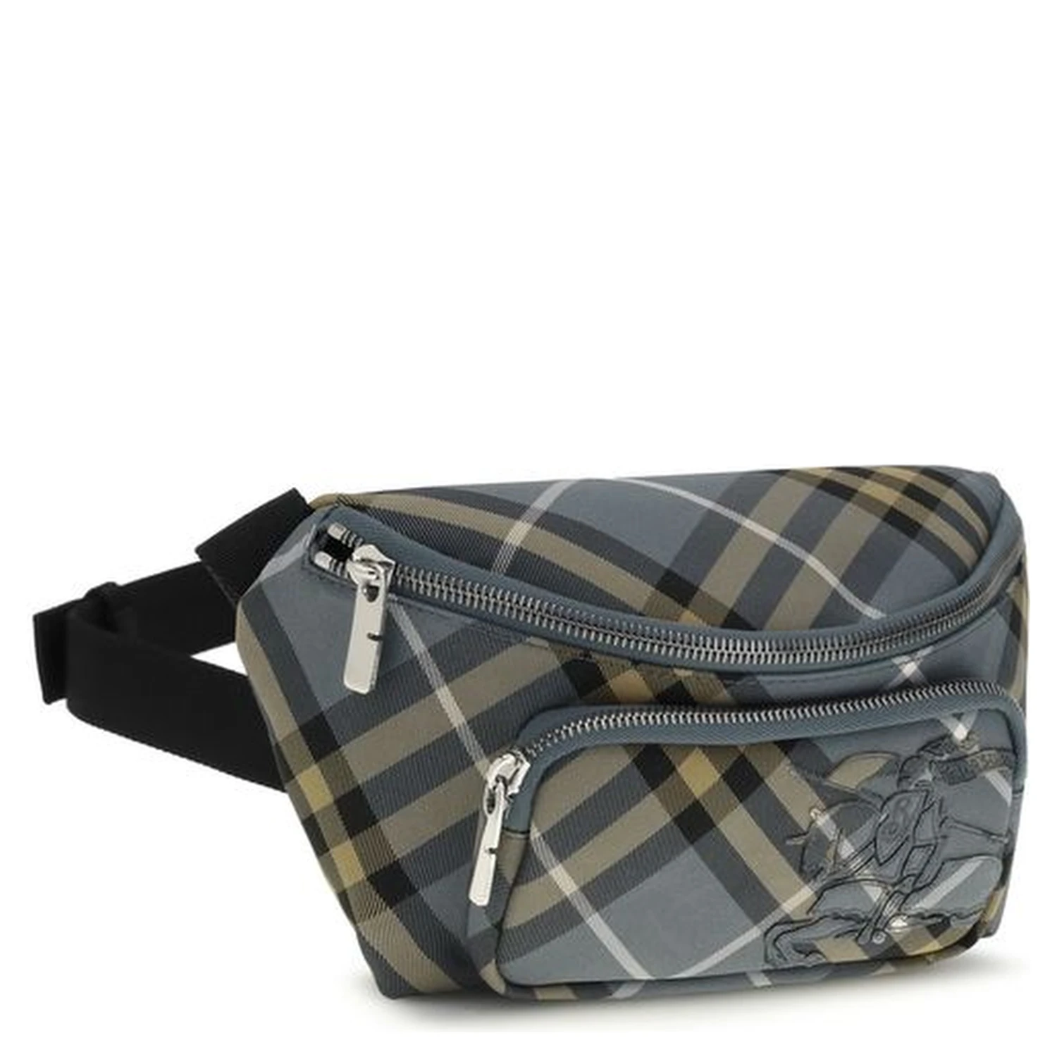 Multicolor Nylon Clutch Bag