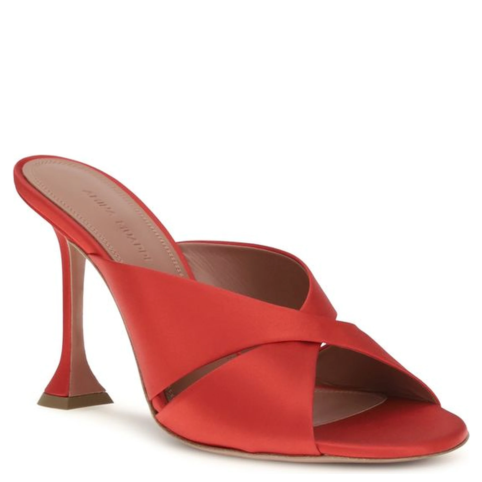 Multicolor Silk Stiletto Heel Sandals