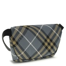 Multicolor Nylon Clutch Bag
