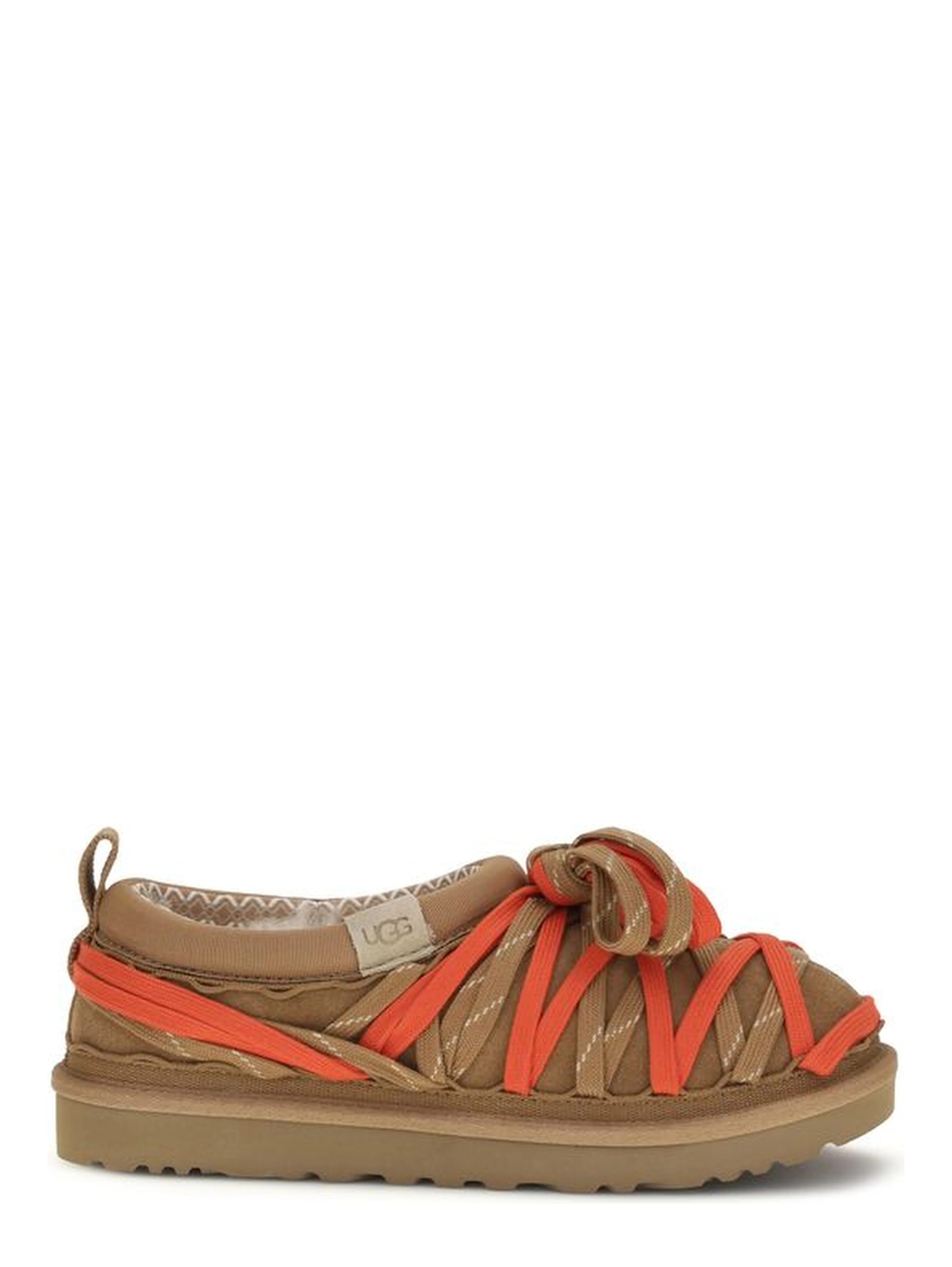 Multicolor Suede Leather Strap-On Sandals
