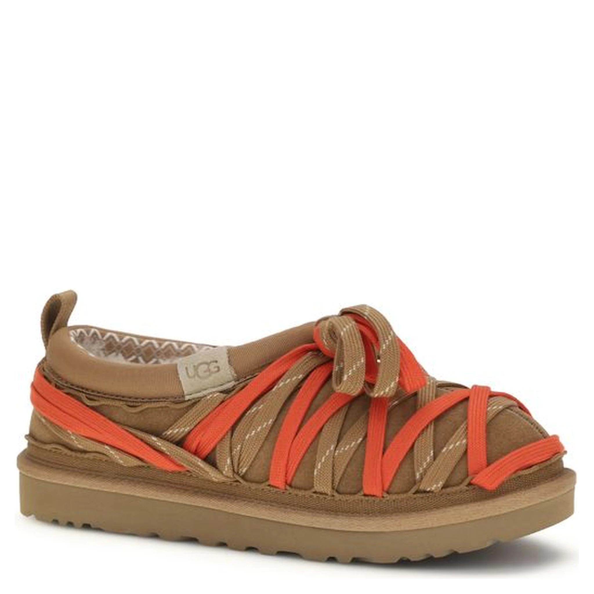 Multicolor Suede Leather Strap-On Sandals