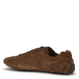 Brown Calf Leather Bos Taurus Low Top Sneakers