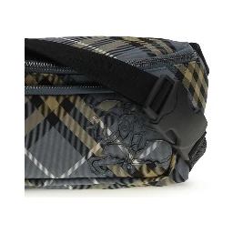 Multicolor Nylon Clutch Bag