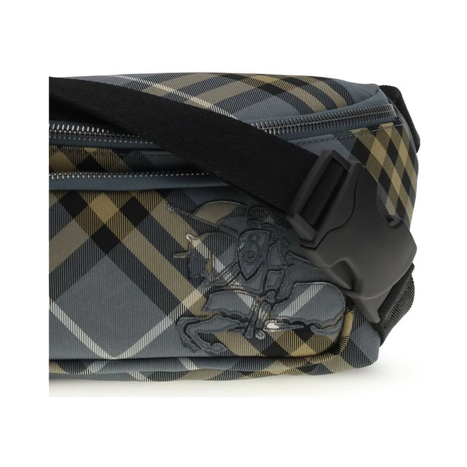 Multicolor Nylon Clutch Bag