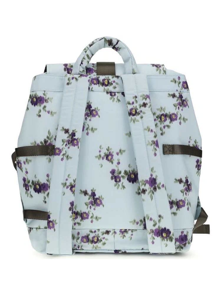 Blue Polyester Backpack alternative