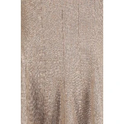 Beige Linen Casual Dress