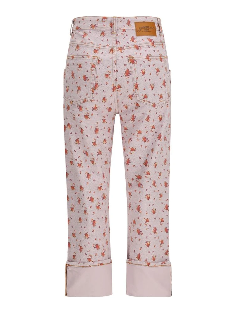 Multicolor Cotton Casual Pants alternative