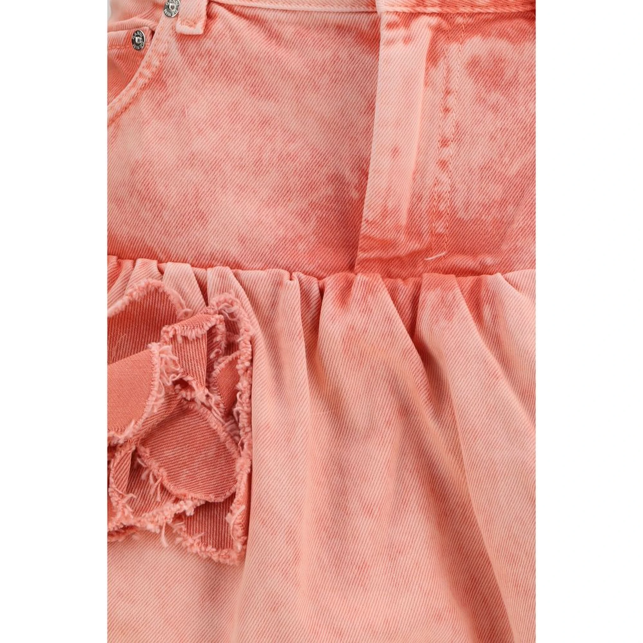 Multicolor Cotton Mini Skirt