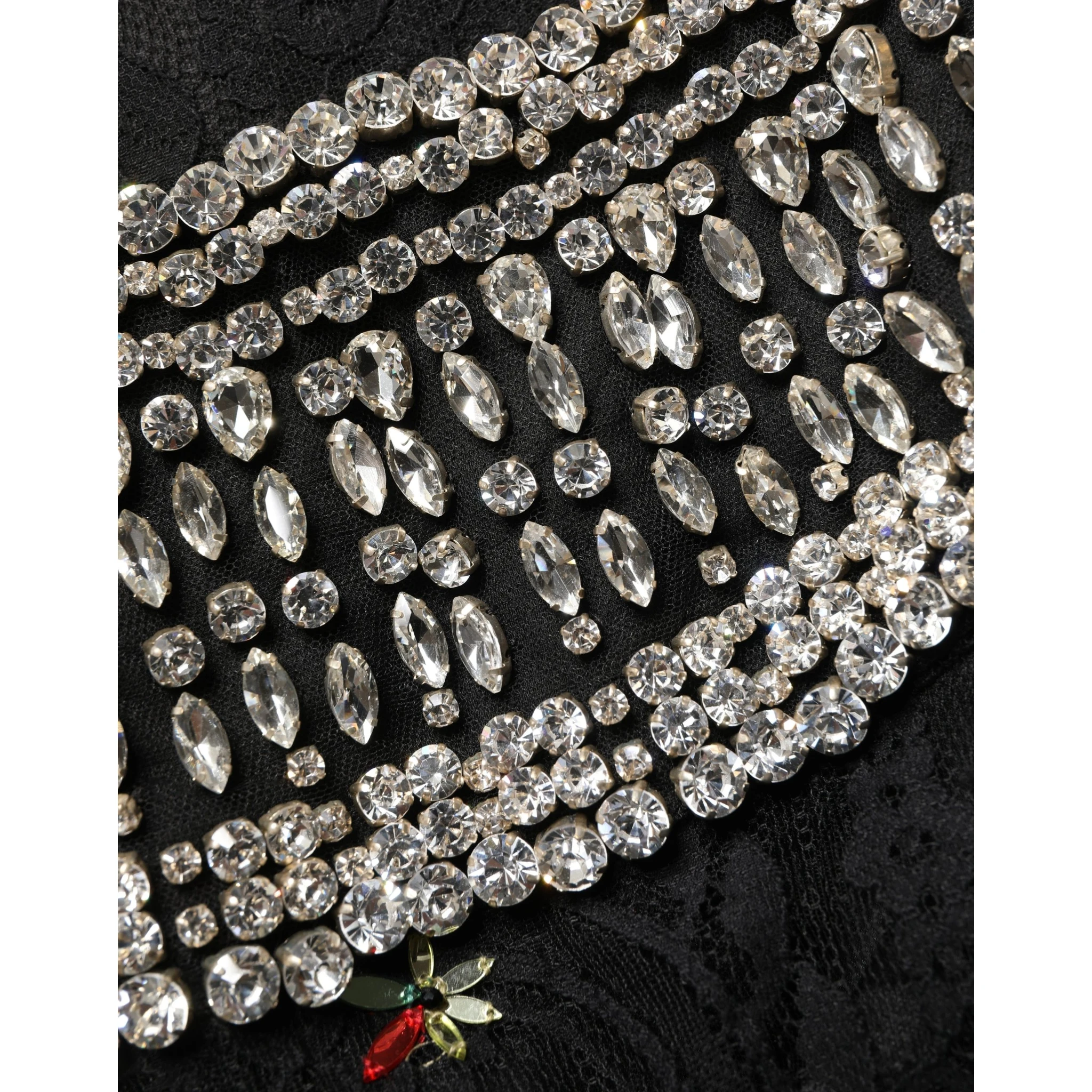 Black Sequin Embellished Sheath Mini Dress