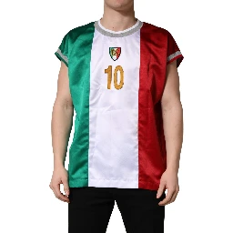 Multicolor Italian DG Logo Crew Neck T-shirt