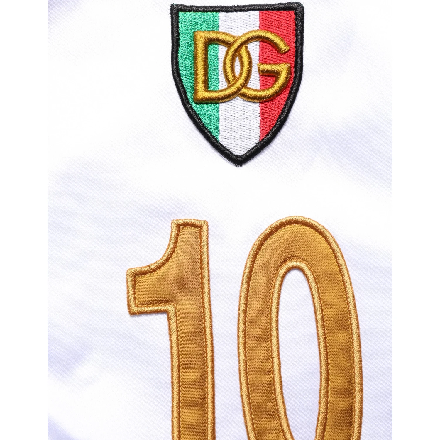 Multicolor Italian DG Logo Crew Neck T-shirt