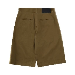 SHORTS IN COTONE CON PATCH LOGO