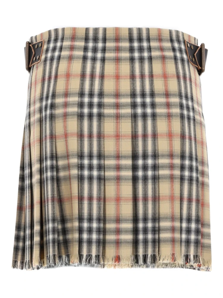 MINIGONNA KILT IN LANA CHECK alternative