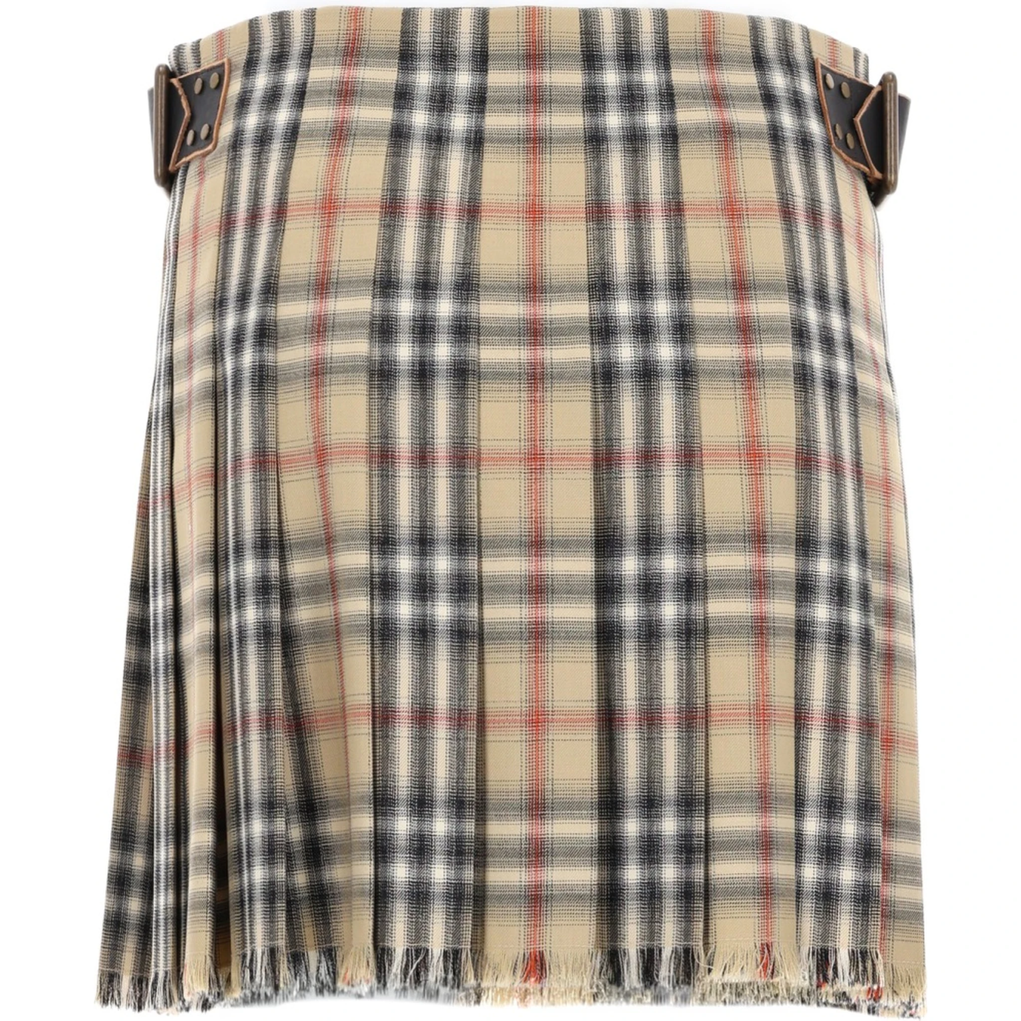 MINIGONNA KILT IN LANA CHECK