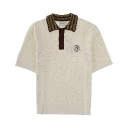 POLO "MAILLE A JOURNÉ D MIROIR"