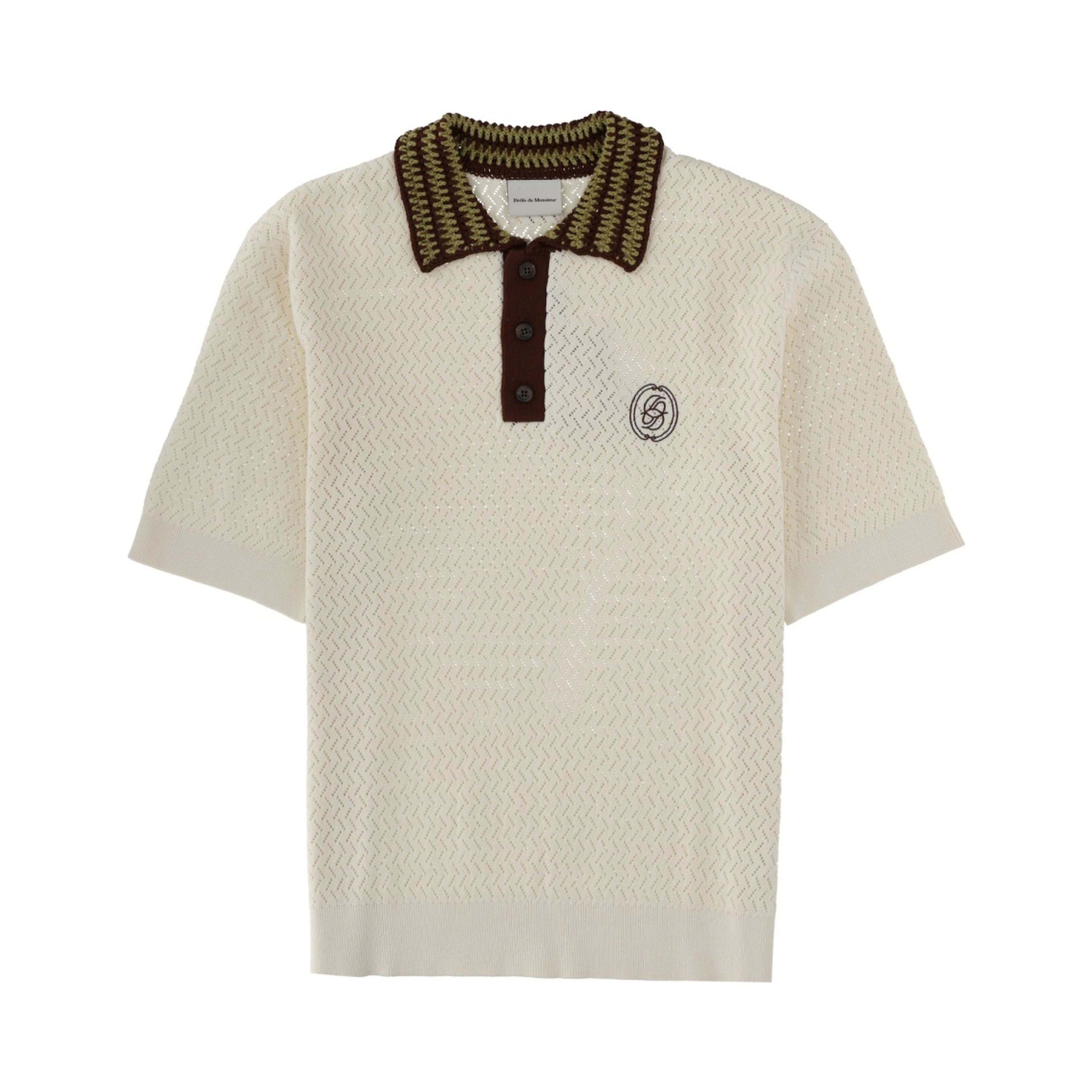 POLO "MAILLE A JOURNÉ D MIROIR"