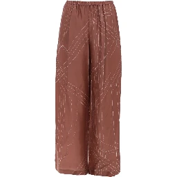 PANTALONE IN SETA
