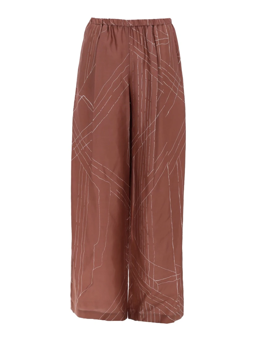 PANTALONE IN SETA