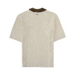 POLO "MAILLE A JOURNÉ D MIROIR"