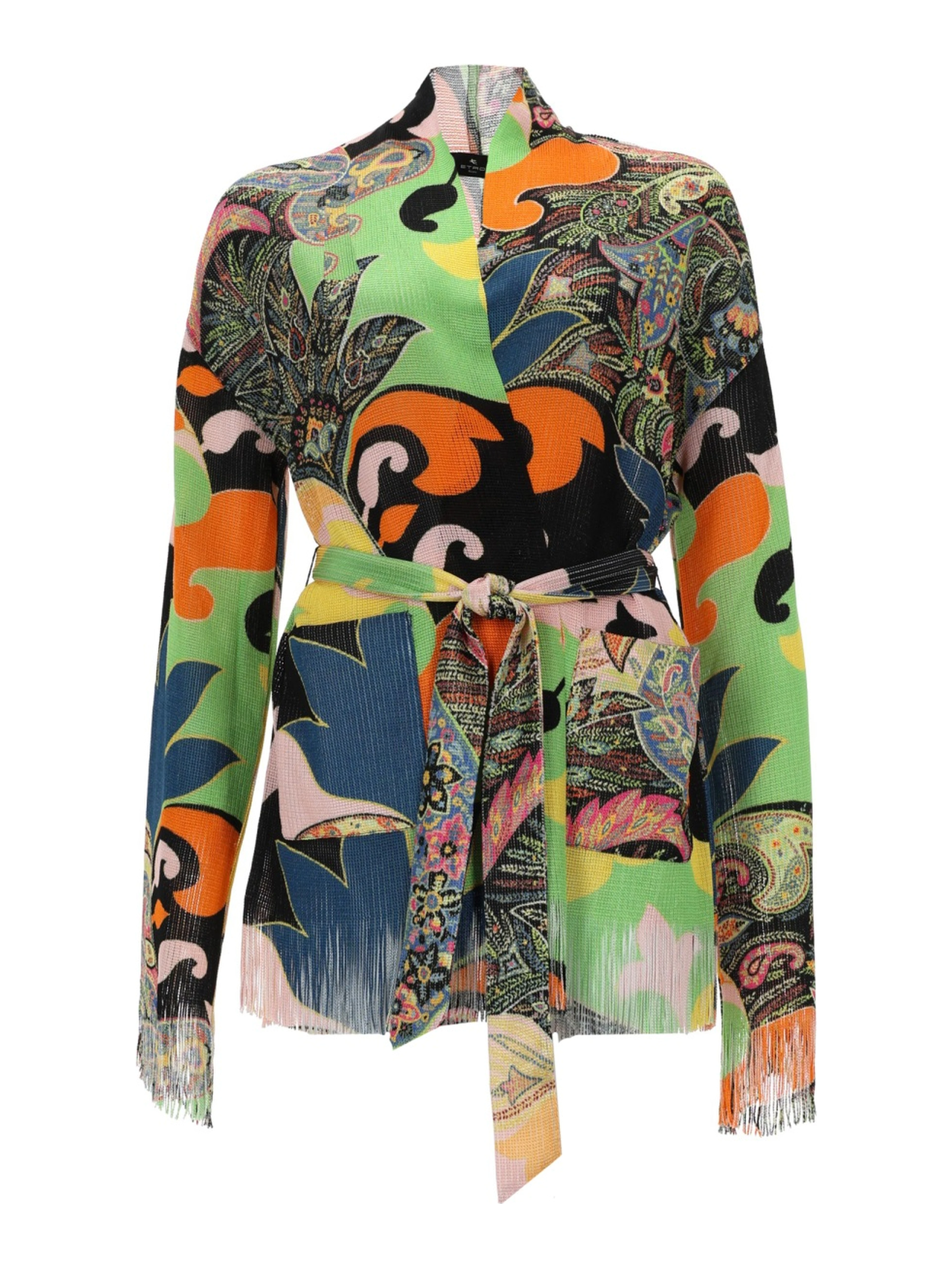 CARDIGAN CON FRANGE