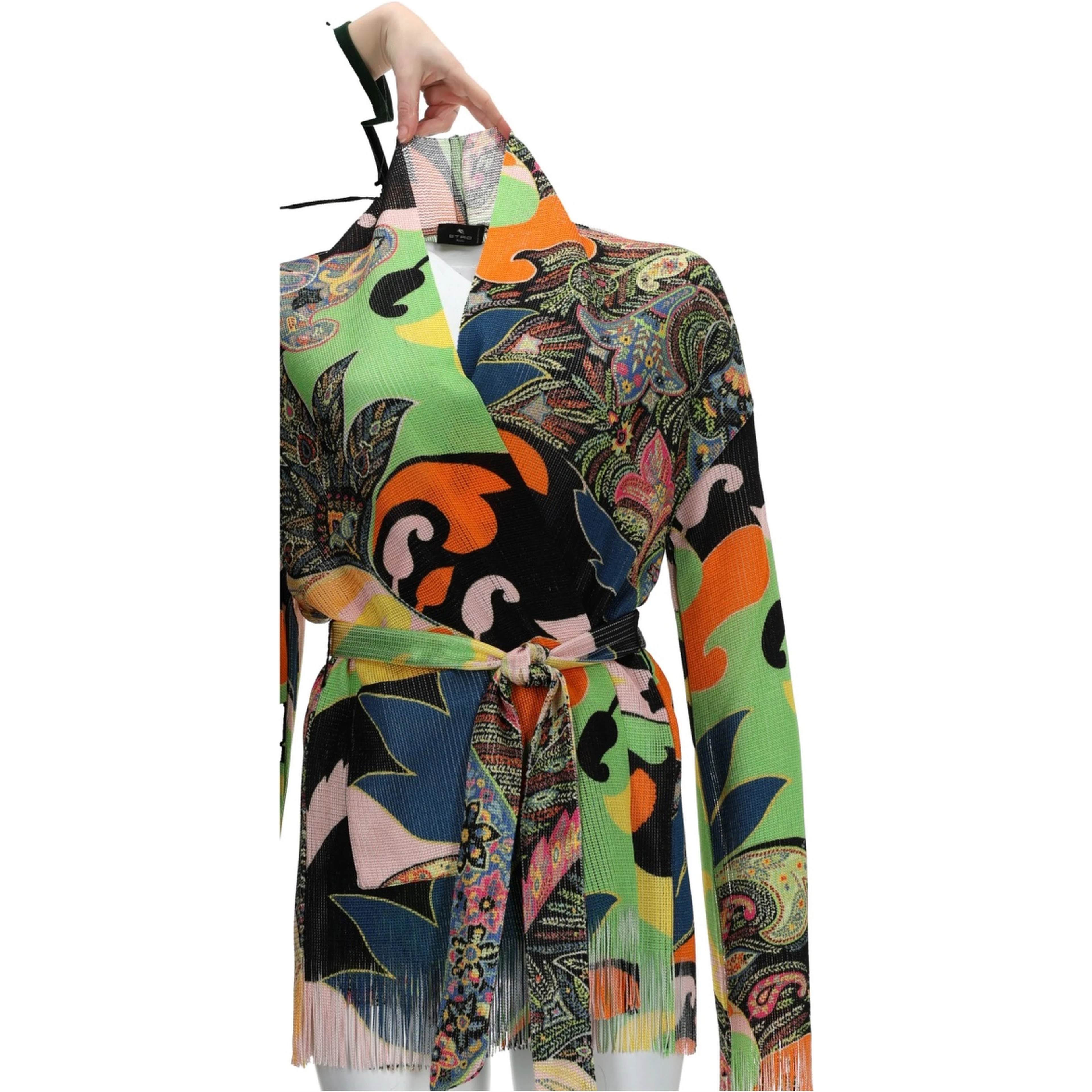 CARDIGAN CON FRANGE